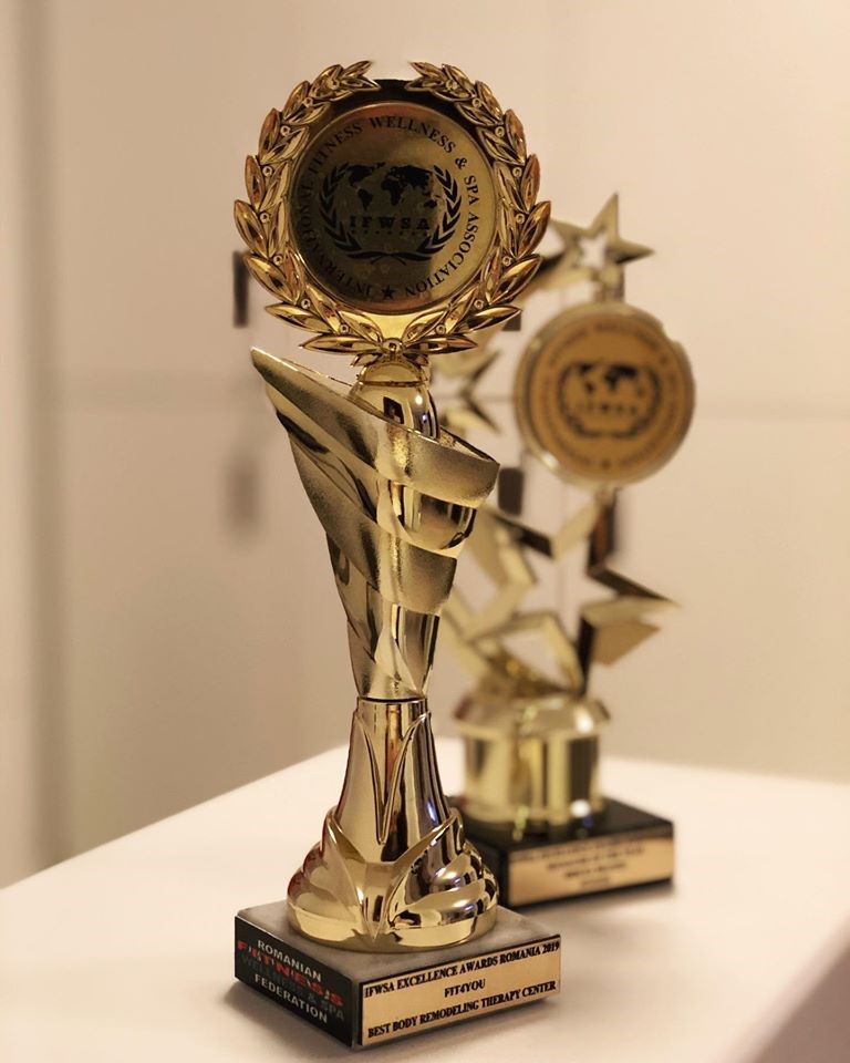 Fit4You, \"Cel mai bun centru de remodelare corporala\" in 2019, conform IFWSA
